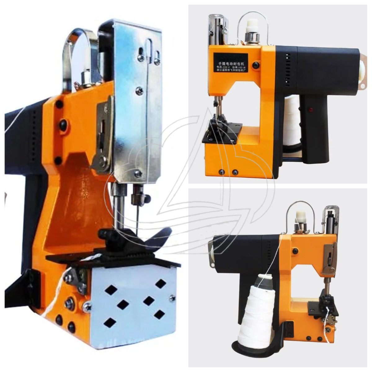 Sewing Machine In Textile - 電動GK9-001 210W ポータブルミシン 自動シーリングオーバーロック装置 織物袋 農業用繊維用途向け