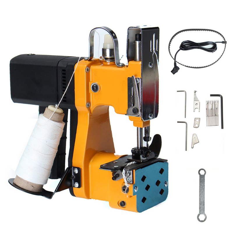 Sewing In Textile Industry - GK-890 電動ミシンポータブルシール機自動ミニ農業繊維産業シール機オーバーロック