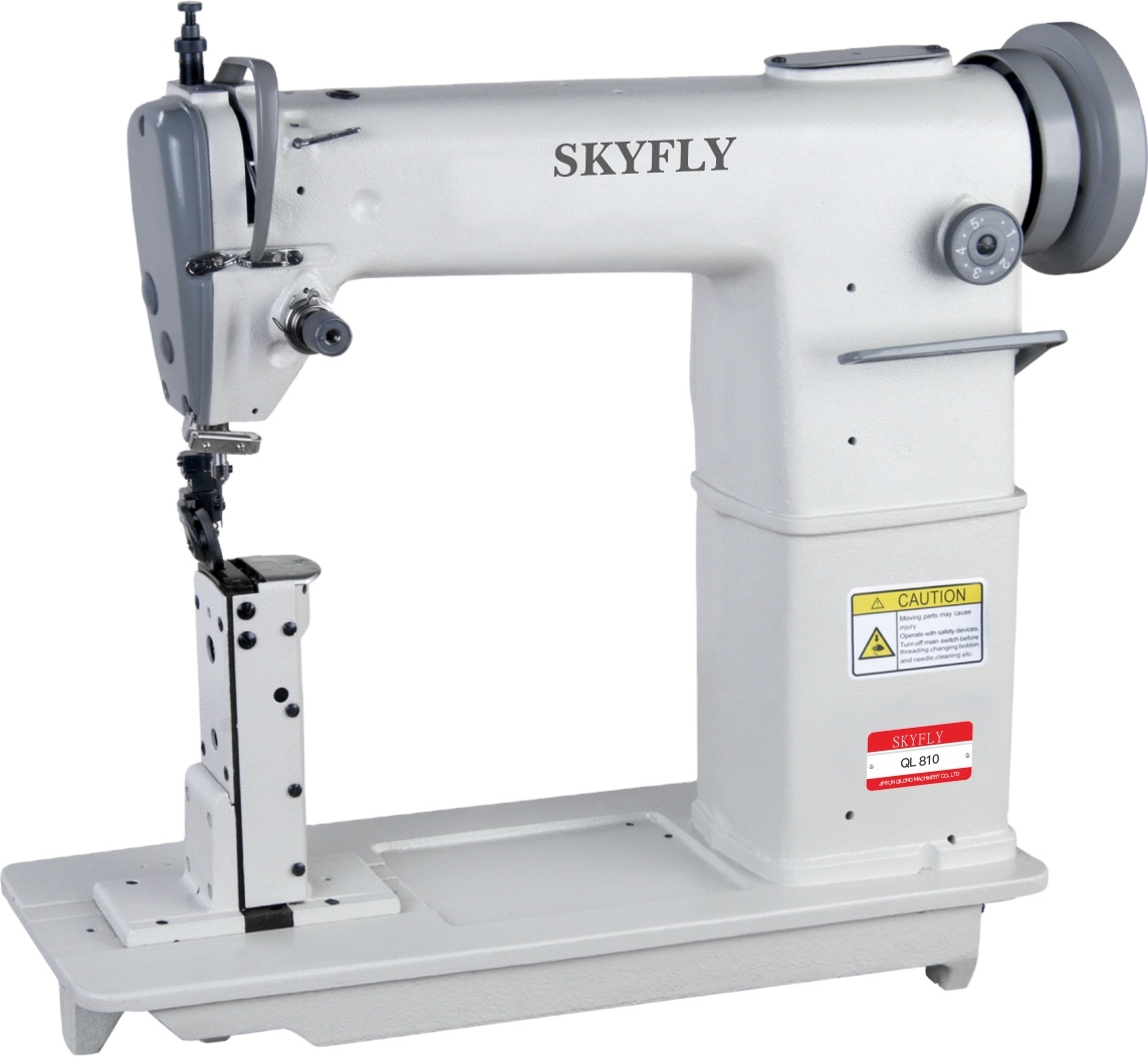 Sewing Machine Needle - 810工業用ミシン、単針ポストベッド、ローラーフット、手動送り機構、ロックステッチ、家庭用、新品モーター