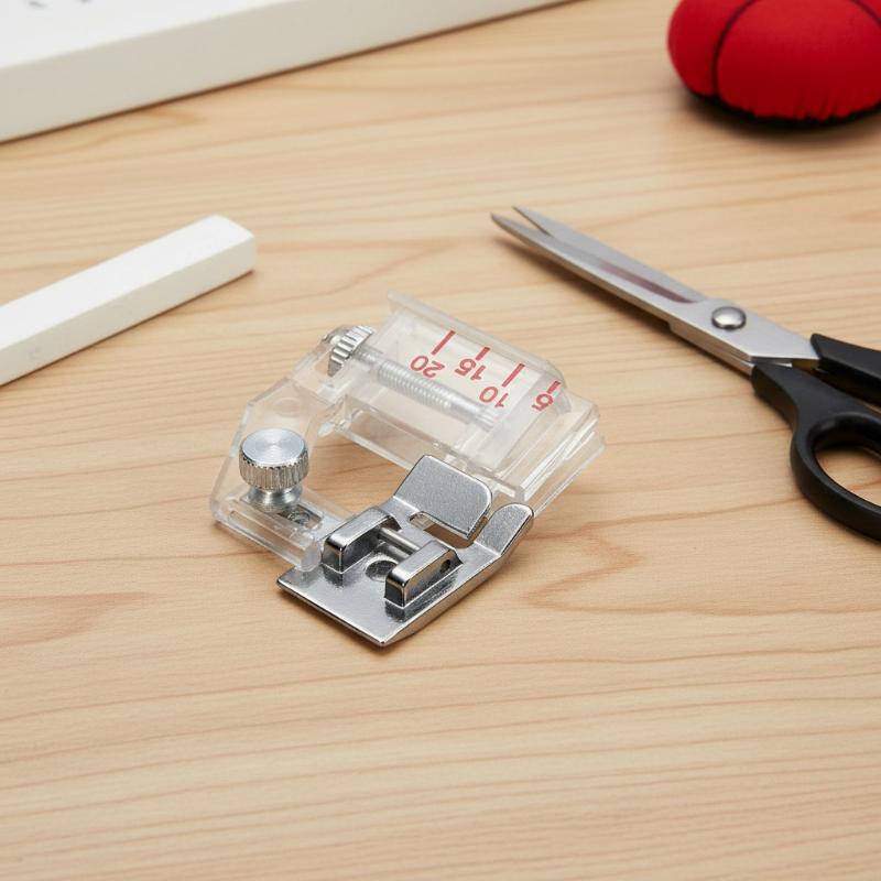 Sewing Machine In Textile - 調整可能なバイアステープバインディングフットスナッププレッサーフット6290高品質家庭用ミシンDIYホームテキスタイル縫製用
