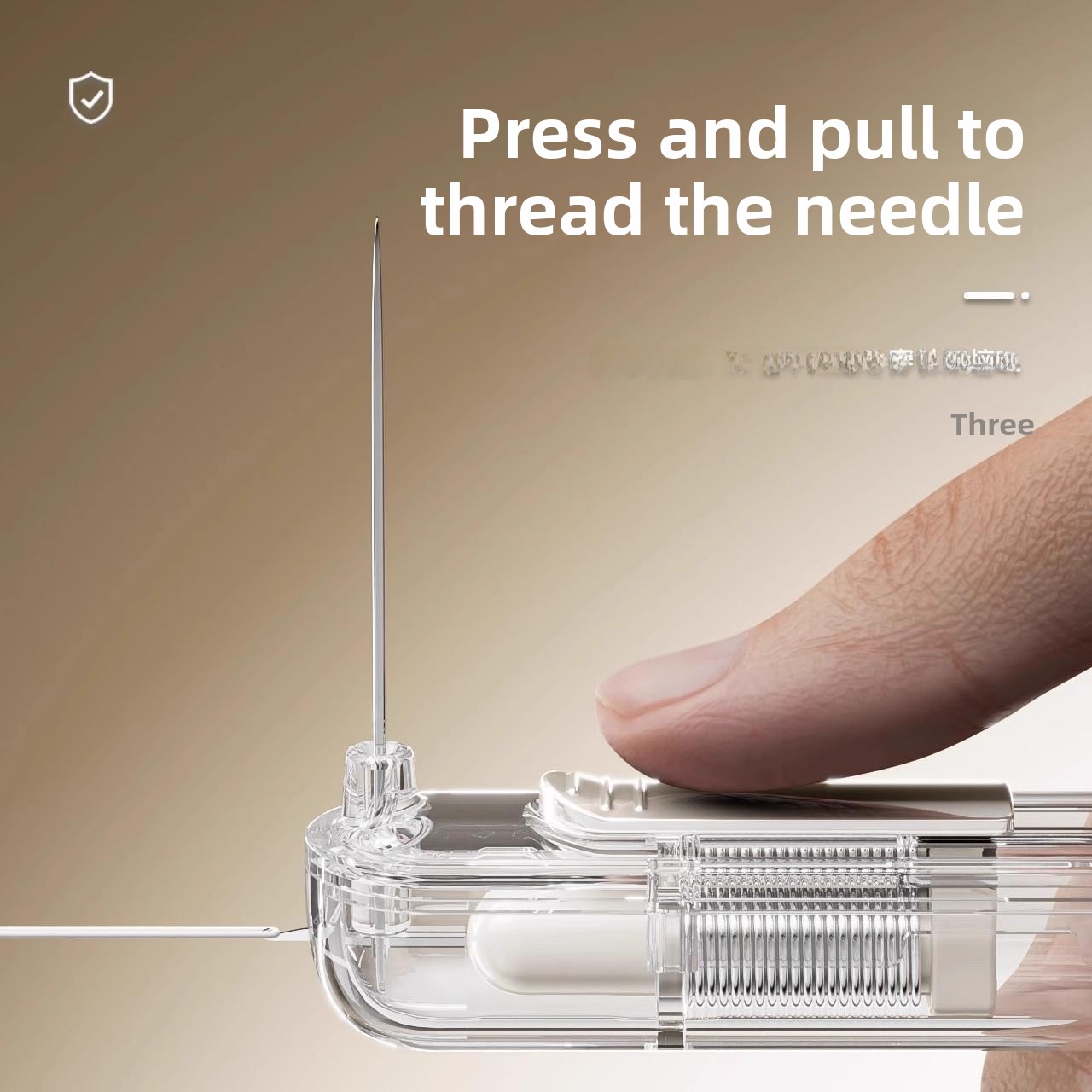 2in1携帯式針通し器多機能手縫いツール家庭用布地アート高齢 - Needle Threader Tool のレビューと価格