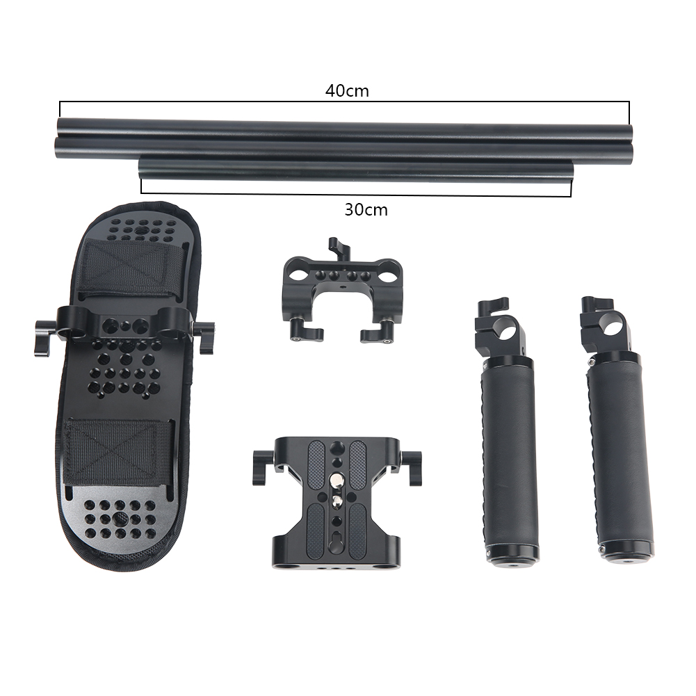 NICEYRIG DSLRカメラ・シネマカムコーダー用ショル - Shoulder Pad Set In のレビューと価格