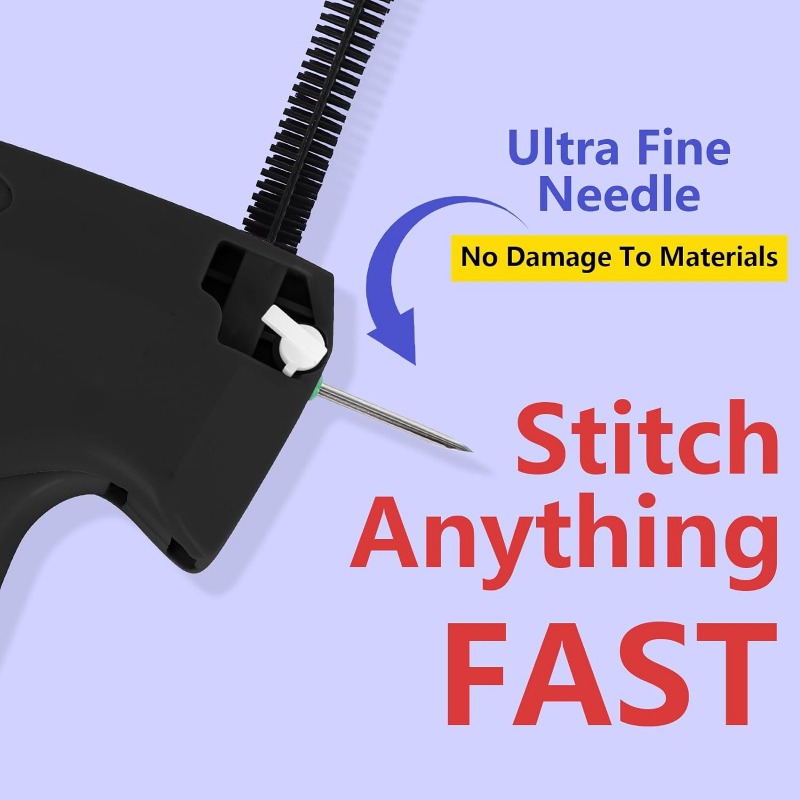 クイック衣類フィクサー ハンドヘルドタグガン ミシン ミニス - Sewing Technology のレビューと価格