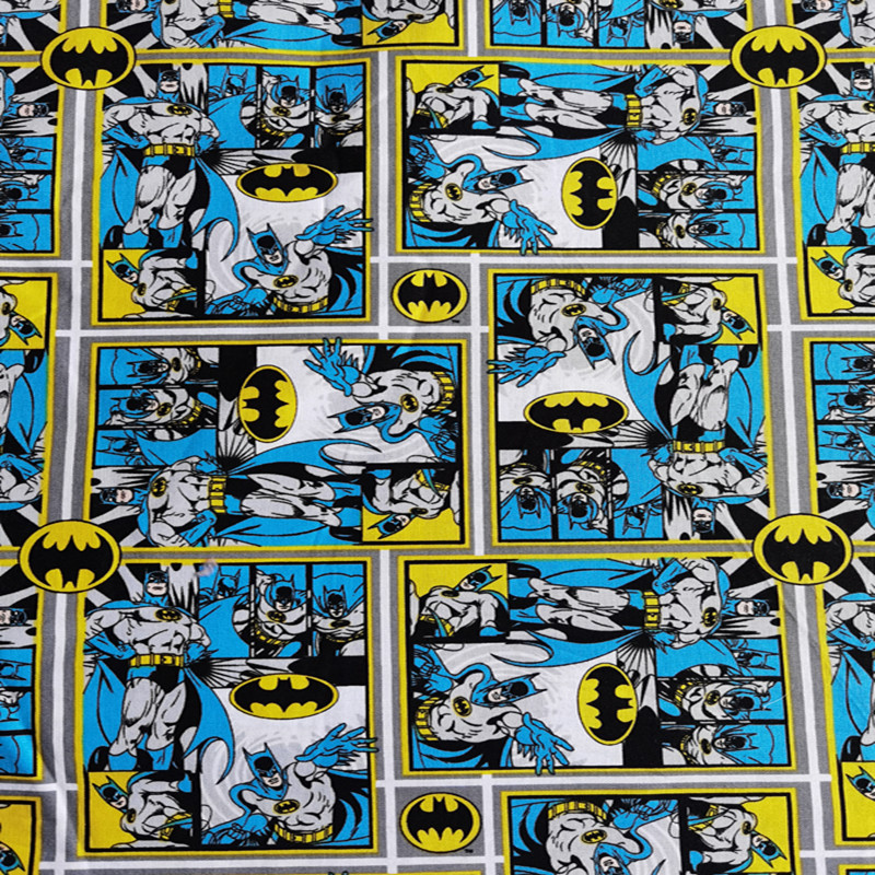 バンダイバットマンアニメ綿 100 生地縫製材料 DIY パ - Textile And Sewing Materials のレビューと価格
