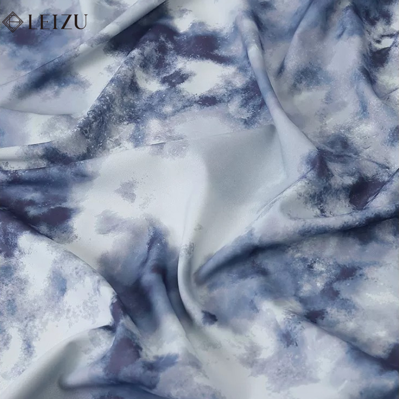 30D タイダイシフォン生地インクウォッシュスタイルプリント - Sewing Tie Dye のレビューと価格