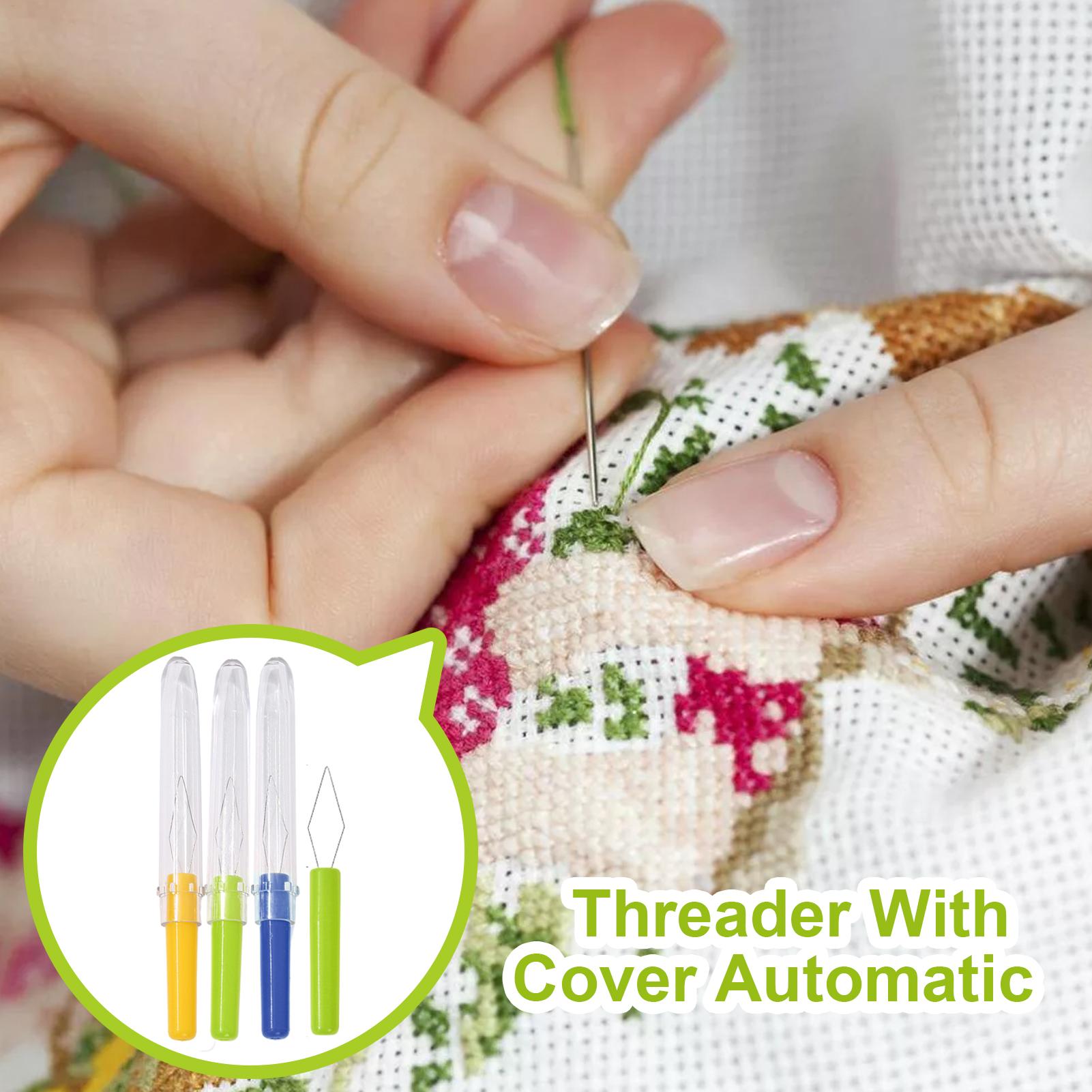 3個入り自動針通し器、携帯用縫製手芸DIY縫製ツールアクセサ - Needle Threader Tool のレビューと価格