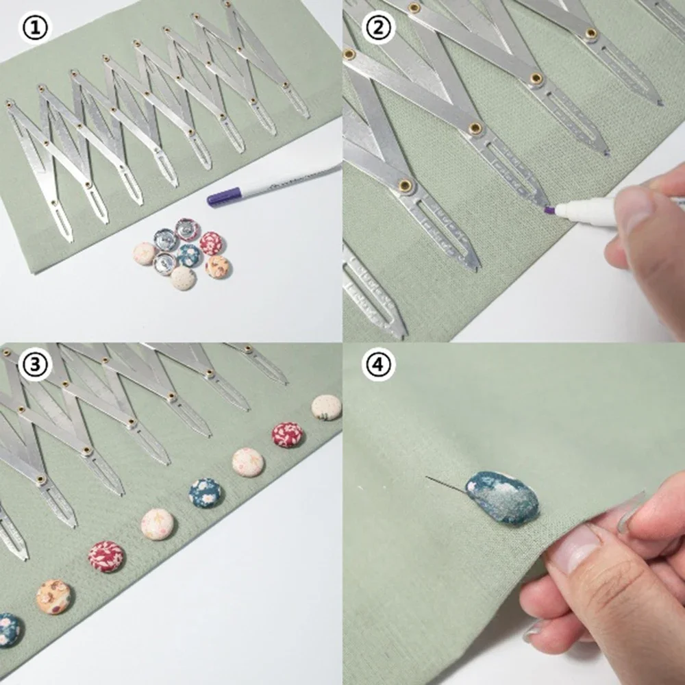 拡張ゲージ縫製アクセサリー Iquidistant 縫製定規 - Sewing Gauge Ruler のレビューと価格