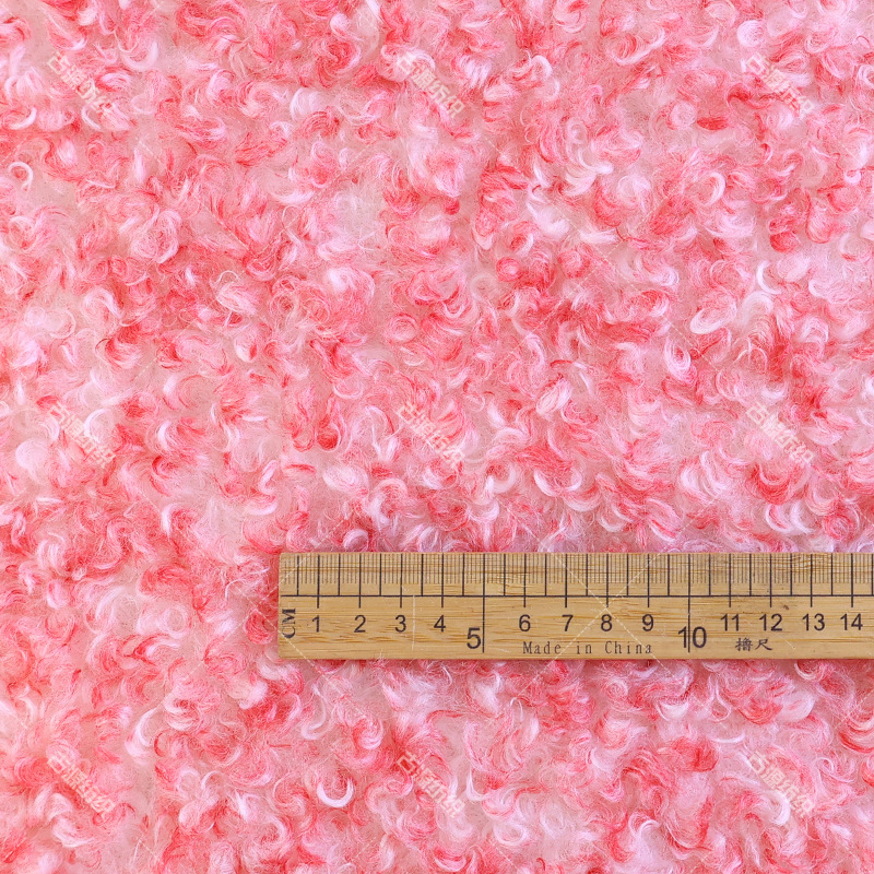 タイダイレインボースワールツートン染めのプラッシュ生地、秋冬 - Sewing Tie Dye のレビューと価格