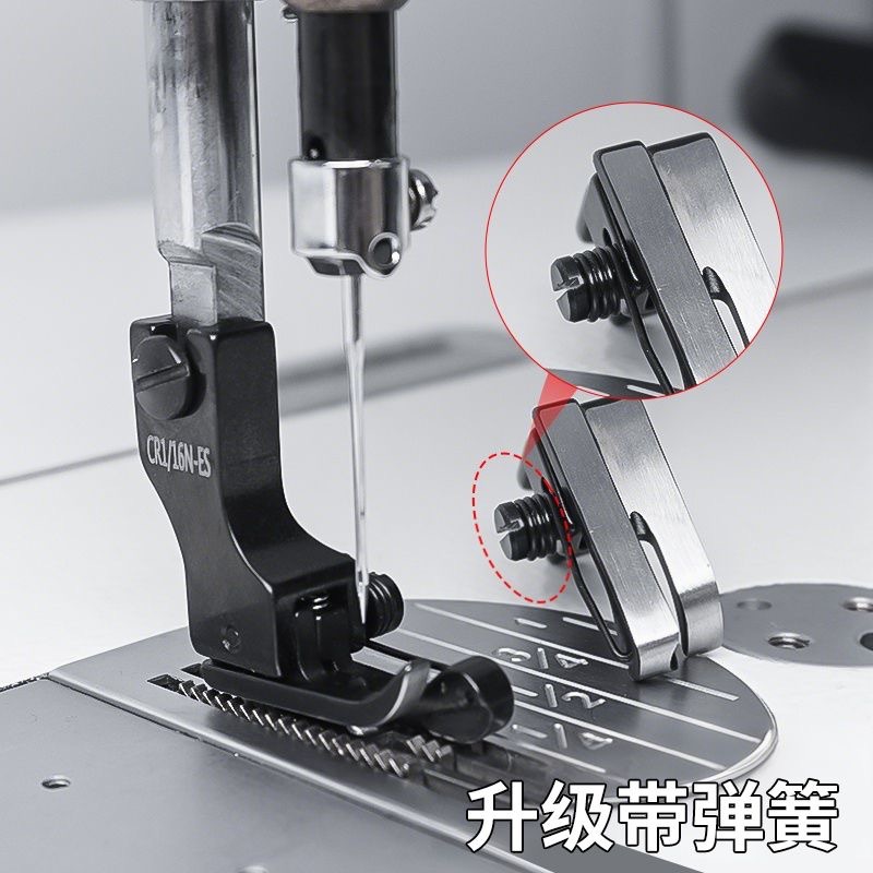 ブラックチタン鋼製ハイロープレスフット（スプリング付き）、工 - Textile Sewing Machines のレビューと価格