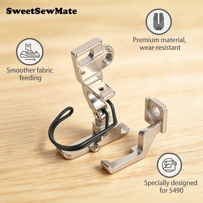 5490ウォーキングフットヘミングプレッサーフットB1524 - Textile Sewing Machines のレビューと価格