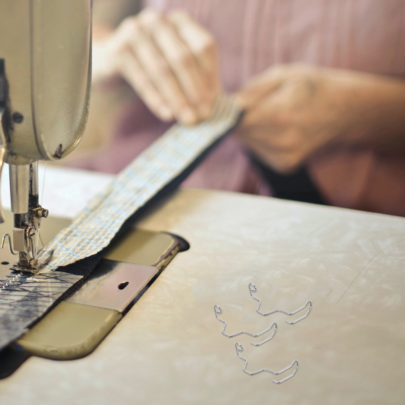 10 個工業用ミシンフィンガーガード金属針プロテクター安全ツ - Sewing Machine Needle のレビューと価格