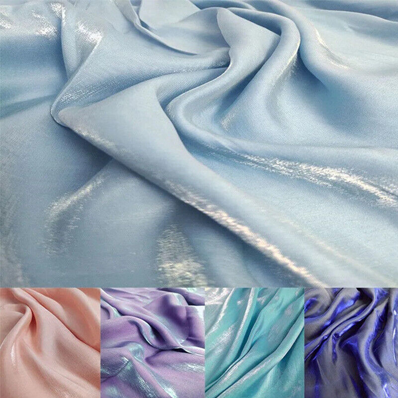 グラデーションカラーのシルク生地,ダンススカーフ,漢服ガーゼ - Textile And Sewing Materials のレビューと価格