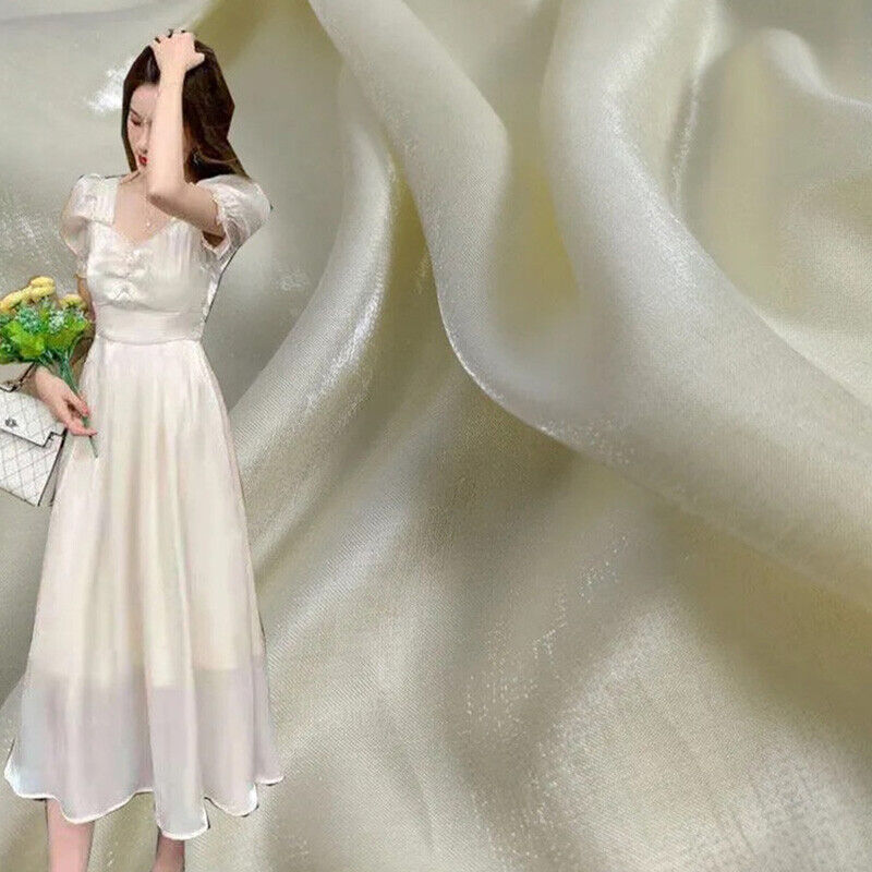 グラデーションカラーのシルク生地,ダンススカーフ,漢服ガーゼ - Textile And Sewing Materials のレビューと価格