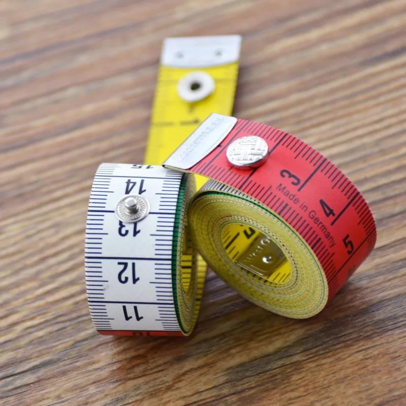 150cm ドイツ製高品質ソフトメジャー、スナップファスナー - Sewing Gauge Ruler のレビューと価格