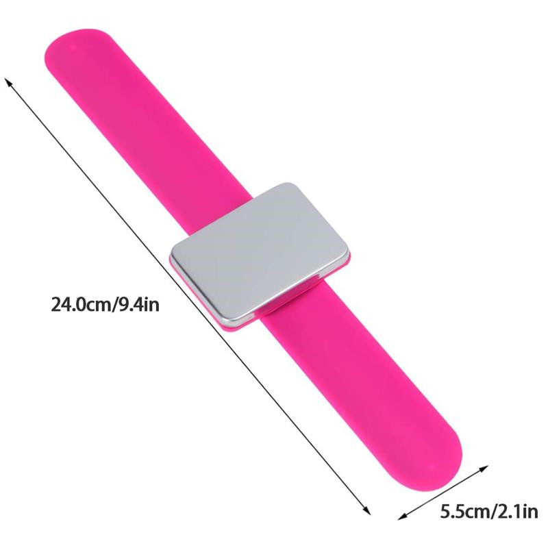 7 色縫製糸巻き手首手磁気針パッド安全ピンクッション収納アパ - Sewing Pin Cushion のレビューと価格