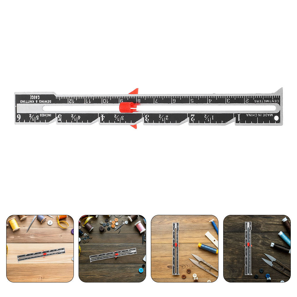 8個入りポータブルキルティング定規セット、正確なボタン間隔の - Sewing Gauge Ruler のレビューと価格