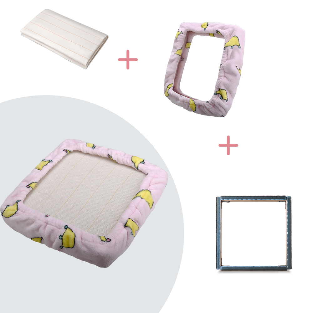 30cm角の刺繍枠、木製グリッパーストリップフレーム、パンチ - Sewing Machine Needle のレビューと価格
